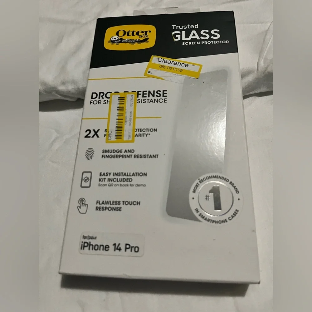 OtterBox Screen Protector for iPhone 14 Pro - Clear
